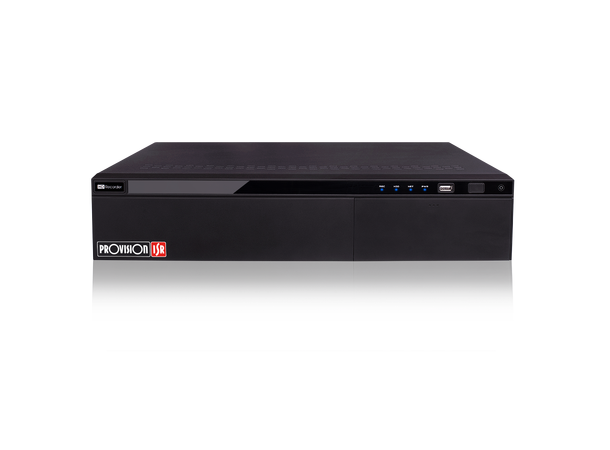 32 ch 12MP standalone NVR - 160Mbps 4K, HDMI, 8HDD, Analyse, Provision