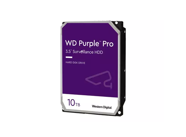 3,5" SATA harddisk, 8TB - Video Western Digital Purple Pro serien