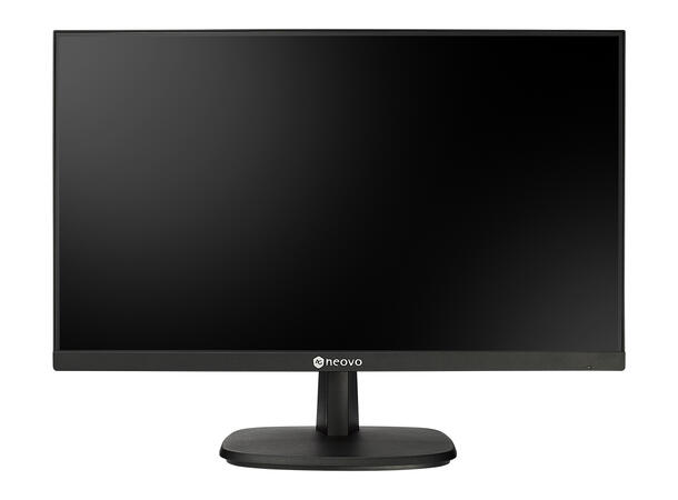 24" LED monitor, 1920x1080 - BNC VGA/HDMI/BNC, 2 høyttalere